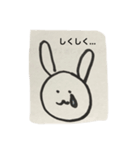 ぼんやりうさぎスタンプ（個別スタンプ：3）