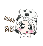 Miss.. Lamina.. I Love Dog..（個別スタンプ：13）