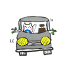 White cat Every day（個別スタンプ：29）