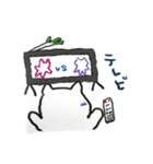 White cat Every day（個別スタンプ：40）