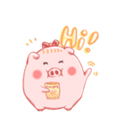 Pink Boo - The Chubby Pig（個別スタンプ：1）