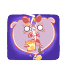 Pink Boo - The Chubby Pig（個別スタンプ：14）