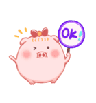 Pink Boo - The Chubby Pig（個別スタンプ：15）