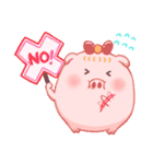 Pink Boo - The Chubby Pig（個別スタンプ：16）