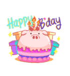 Pink Boo - The Chubby Pig（個別スタンプ：17）