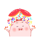 Pink Boo - The Chubby Pig（個別スタンプ：18）