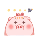 Pink Boo - The Chubby Pig（個別スタンプ：24）