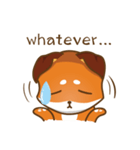 Little Shiba - English Version（個別スタンプ：6）