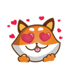 Little Shiba - English Version（個別スタンプ：8）