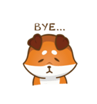 Little Shiba - English Version（個別スタンプ：15）