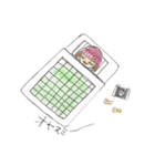 Holiday(休日）スタンプ。（個別スタンプ：3）
