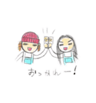 Holiday(休日）スタンプ。（個別スタンプ：10）