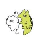 不思議な生きもの（個別スタンプ：4）