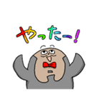 にたまごのおじさんとお嬢様スタンプ（個別スタンプ：11）