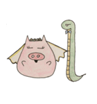 ぶたゴン（個別スタンプ：1）