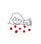 さっちゃん＆にゃんたろう 1（個別スタンプ：2）