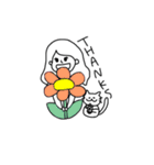 さっちゃん＆にゃんたろう 1（個別スタンプ：3）
