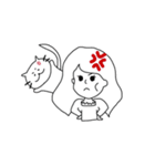 さっちゃん＆にゃんたろう 1（個別スタンプ：11）