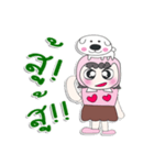 Hi my name is PaPa..Love dog（個別スタンプ：19）