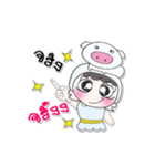 Miss. PaPa and Pig..^^（個別スタンプ：17）