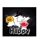 ハロウィン楽しいおばけたち（個別スタンプ：5）