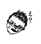 engraving-face（個別スタンプ：2）