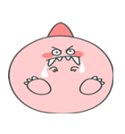 腹が多くの恐竜（個別スタンプ：4）
