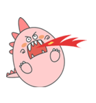 腹が多くの恐竜（個別スタンプ：6）