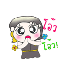 Hello！ My name is Yayo..^^（個別スタンプ：4）