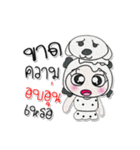 Hi my name is Lamina..^^（個別スタンプ：40）