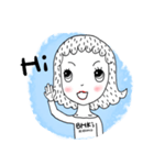 BHKs ＆ Ms. White's daily greetings（個別スタンプ：17）