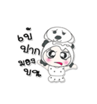 ^_^ My name is Lama.（個別スタンプ：9）