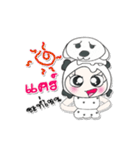 ^_^ My name is Lama.（個別スタンプ：16）