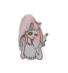 お嬢さんがた（個別スタンプ：2）