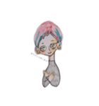 お嬢さんがた（個別スタンプ：5）