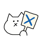使える表情のねこ（個別スタンプ：6）
