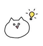 使える表情のねこ（個別スタンプ：34）