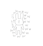 かわいげのないうさぎすたんぷ（個別スタンプ：22）