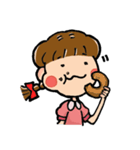 ゆるゆる面白かわいい日常スタンプ（個別スタンプ：16）