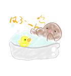 ふわふわぎっしー（個別スタンプ：4）
