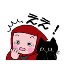 赤忍者と黒猫（個別スタンプ：38）