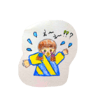 I hope it will be fine tomorrow（個別スタンプ：1）
