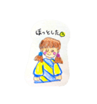 I hope it will be fine tomorrow（個別スタンプ：4）