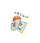 I hope it will be fine tomorrow（個別スタンプ：5）