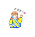 I hope it will be fine tomorrow（個別スタンプ：7）