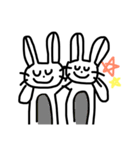 ゆるかわうさぎさん（個別スタンプ：21）
