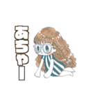 めがねちゃん その1（個別スタンプ：5）