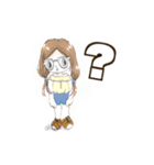 めがねちゃん その1（個別スタンプ：8）