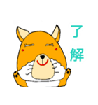 細目かわいい チベットすなぎつね（個別スタンプ：25）