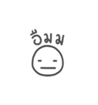 deadpan emoji（個別スタンプ：40）